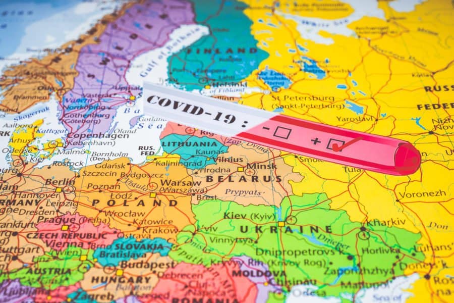 Ευρωπαϊκός χάρτης επιδημιολογικού φορτίου για την άρση περιορισμών στα ταξίδια