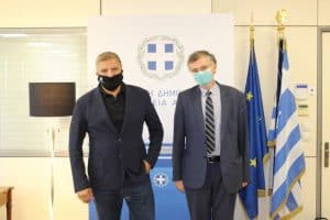 Περιφέρεια Αττικής : Συνάντηση Τσιόδρα – Πατούλη για τον κοροναϊό