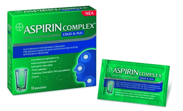 Νέα Ασπιρίνη COMPLEX Cold & Flu
