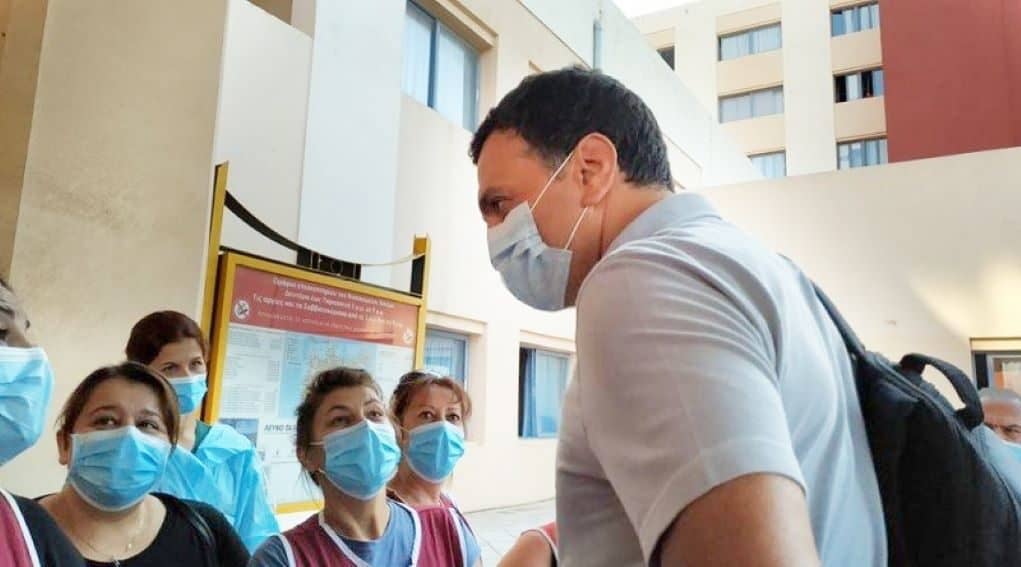 Κικίλιας: Το νοσοκομείο Χανίων ενισχύεται με μοριακό αναλυτή για τεστ κορονοϊού