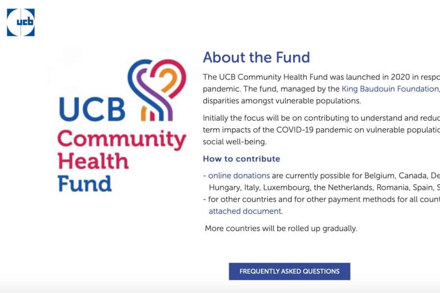 Κοινωνικό Ταμείο Υγείας δημιουργεί η UCB